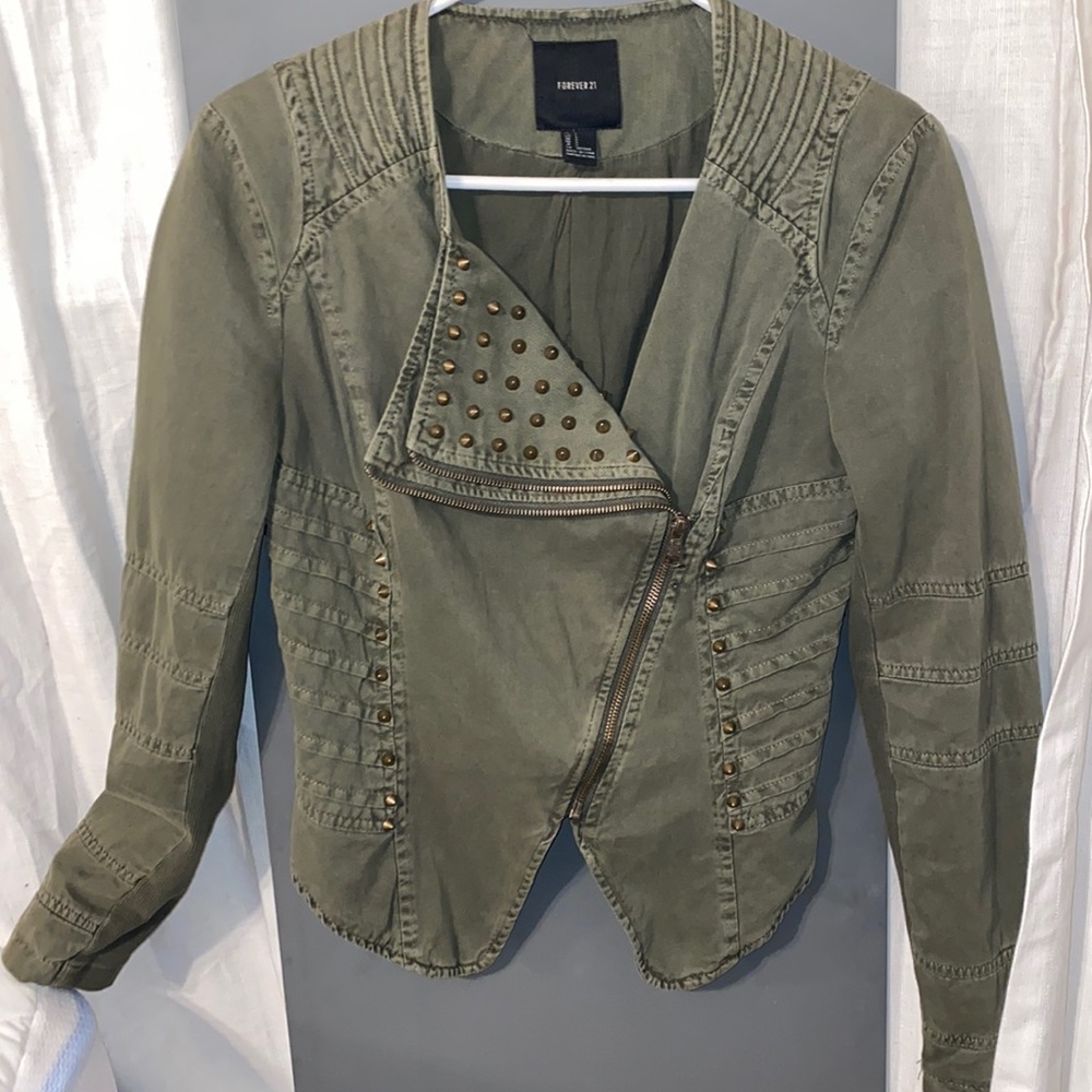 Forever 21 Studded Jacket
